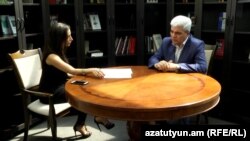 Степан Григорян в студии Азатутюн ТВ, 5 сентября 2016 г.