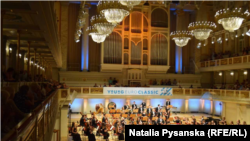 Під час концентру Українського молодіжного симфонічного оркестру в Берліні. Серпень 2018 року. 