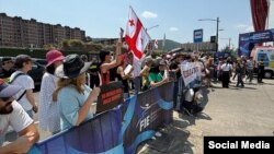 Акция в Тбилиси