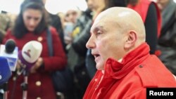 Սիրիայի Կարմիր մահիկի կազմակերպության նախագահ Խալեդ Հլոուբատին, Դամասկոս, 7 փետրվարի, 2023թ.