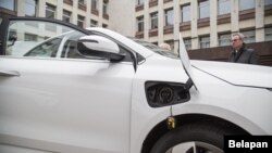 Электрамабіль. Ілюстрацыйны здымак.