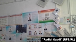 Душанбедеги шайлоо баракчалары. 27-февраль, 2015-жыл.