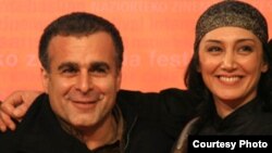 بهمن قبادی و بازیگر فیلم تازه اش، هدیه تهرانی