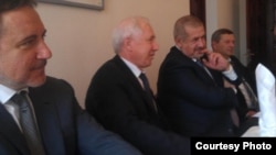 Ленур Ислямов (с), Ринат Закиров, Рефат Чубаров һәм Әхтәм Чигөз