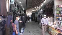 Вещевой рынок "Корвон" в Душанбе, 15 июня 2020 года