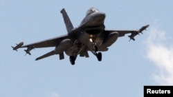 یک فروند اف-۱۶ ترکیه