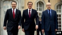 Р.Сікорскі, Г.Вэстэрвэле і А.Жупэ