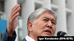 Мурдагы президент Алмазбек Атамбаев. 