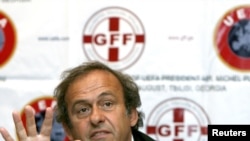 Президент УЄФА Мішель Платіні 