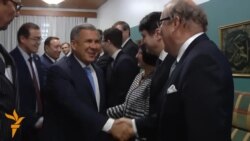 Татарстан президенты Финляндия сәфәрен татарлар белән очрашудан башлады