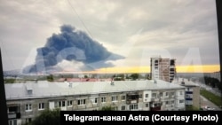 Наслідки атаки дронів у Росії, фото ілюстративне