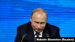 Президент Росії Володимир Путін. Москва, грудень 2018 року