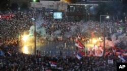 Սերբիա - Հակակառավարական բողոքի ցույցը Բելգրադում, 28-ը հունիսի, 2025թ.