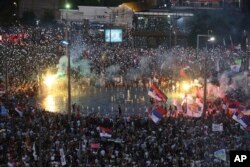 Пратэсты ў Бялградзе 28 чэрвеня