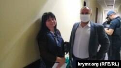 Підозрювана в державній зраді Тетяна Кузьмич