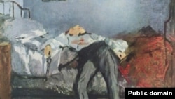 نقاشی «خودکشی» اثری از ادوارد مونه
