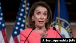 نانسی پلوسی، رئیس دمکرات مجلس نمایندگان آمریکا 