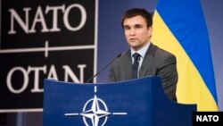 Міністр закордонних справ України Павло Клімкін у штаб-квартирі НАТО (архівне фото)