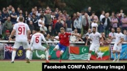 Финал чемпионата по футболу СONIFA среди непризнанных федераций. Лондон, 9 июня 2018 года