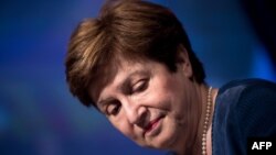 Кіраўніца МВФ Крысталіна Геаргіева, архіўнае фота