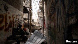 Իսրայելցի զինվորը Գազայի հատվածում, 23 նոյեմբերի, 2023թ.