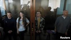 Журналісти на засіданні суду у справі про участь у ФБК, архівне фото