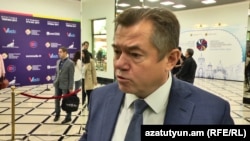 Советника президента России Сергей Глазьев, Ереван, 6 октября 2017 г․  