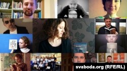 логвінаў флэшмоб акцыя падтрымка кнігарня выдавецтва