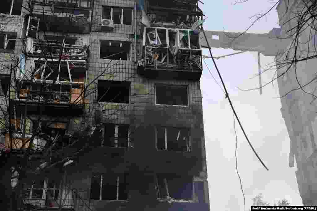 Там жили люди... Наслідки російської повітряної атаки по Києву, 17 червня 2025 року