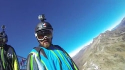 Basejumper Alex Misiuk on his experience  as B.A.S.E. jumping or wingsuit flying 2