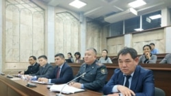 Представители правоохранительных органов на заседании депутатской комиссии. 31 января 2020 года.