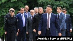 Церемония принятия присяги в Мариуполе