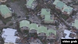 طوفان ایرما با گذر از جزایر دریای کرائیب تاکنون جان ۲۰ نفر را گرفته است