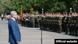 Սերժ Սարգսյանի ելույթը Վազգեն Սարգսյանի անվան ռազմական ինստիտուտի հիմնադրման 20-րդ տարեդարձի հանդիսավոր արարողությանը