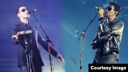 Робърт Дел Ная и Грант Маршал, колаж.