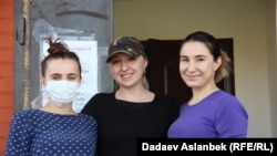 Румиса Ибрагимова (аьрроагIор), Даниш Алена (юккъехь), Зумаева Элита (аьттоагIор)