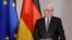 GERMANY – German President Frank-Walter Steinmeier gives a statement on Ukraine, after Russia launched a massive military operation against Ukraine, in Berlin, Germany, February 25, 2022