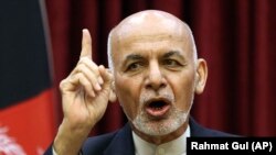 Afghan President Ashraf Ghani 