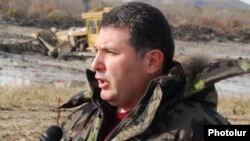 Armenia - Environment Minister Aram Harutiunian.