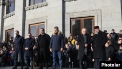 Митинг оппозиции на площади Свободы в Ереване (архивная фотография)