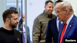 دیدار زلنسکی و ترامپ در نیویورک در سپتامبر ۲۰۲۴