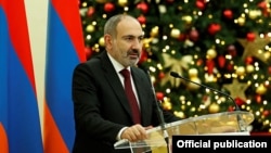 Armenian Prime Minister Nikol Pashinian (file photo)