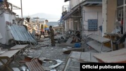 Պատերազմից ժամանակ եղած շենքի ավերածություններ Լեռնային Ղարաբաղում, արխիվ