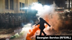 100 дзён пратэстаў у Грузіі. ФОТА