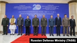 Տաջիկստան - Շանհայի համագործակցության կազմակերպության անդամ երկրների պաշտպանության նախարարների նիստի մասնակիցները, Դուշանբե, 28-ը հուլիսի, 2021թ.