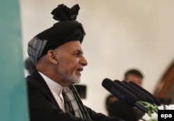 Afghan President Ashraf Ghani (file photo)