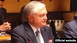 Глава МИД Армении Эдвард Налбандян (архив)