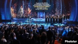 Armenia - The award ceremony for the 2017 Aurora Prize for Awakening Humanity in Yerevan, 28May2017.