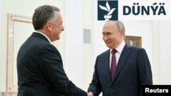 Orsýetiň prezidenti Wladimir Putin Moskwada ABŞ-nyň wekili Stiw Witkoff bilen duşuşdy. Arhiw suraty