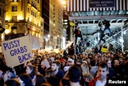 Протести в Нью-Йорку проти обрання Дональда Трампа президентом США, 9 листопада 2016 року